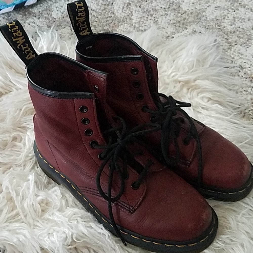 Red Dr Martens